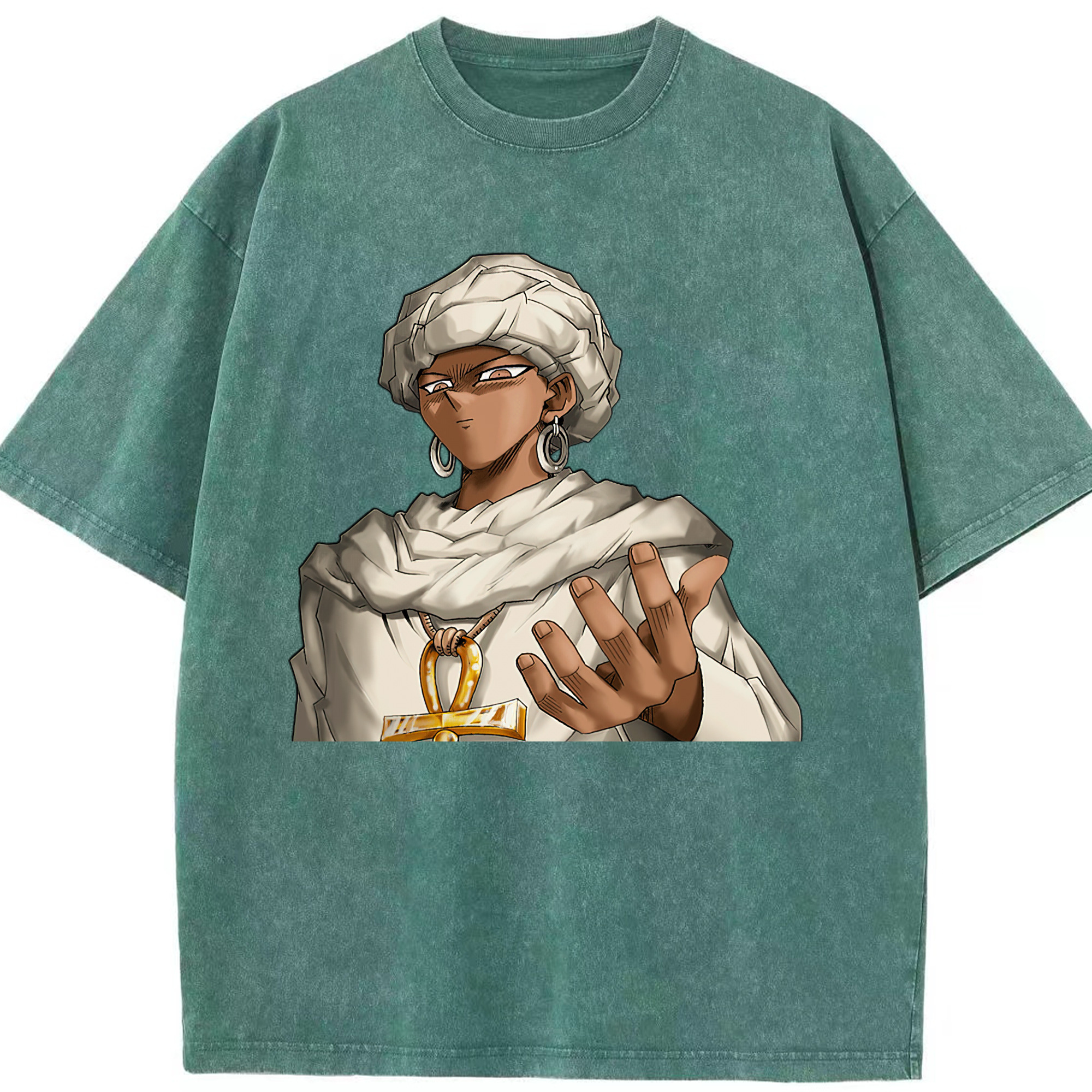 （画像用） 遊☆戯☆王 Yu-Gi-Oh! 綿100% ヴィンテージ風 半袖Tシャツ（フロントプリント）